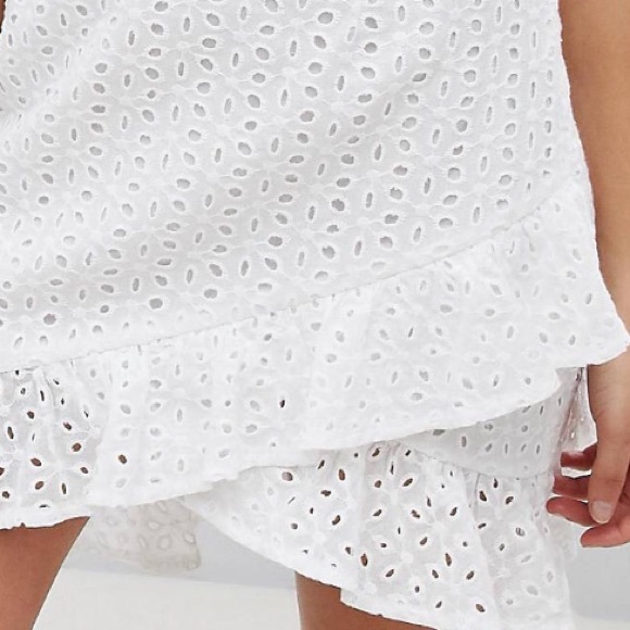 ASOS/PLT Broderie Ruffle Dress - Picture 2 of 5